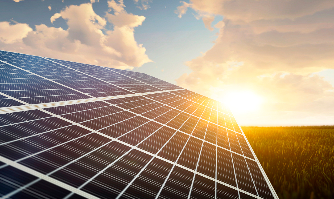 Energía solar paneles fotovoltaicos